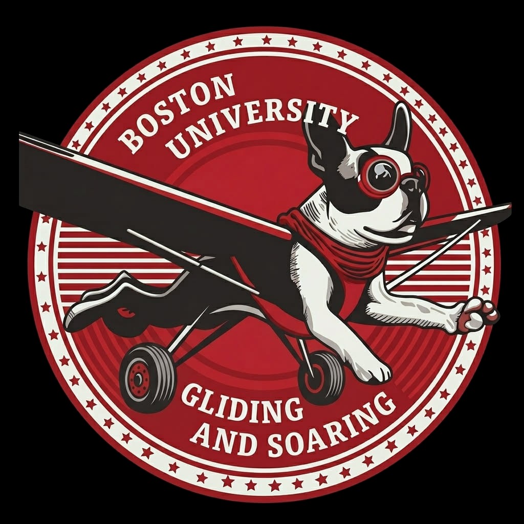 Boston University Gliding and Soaring logo