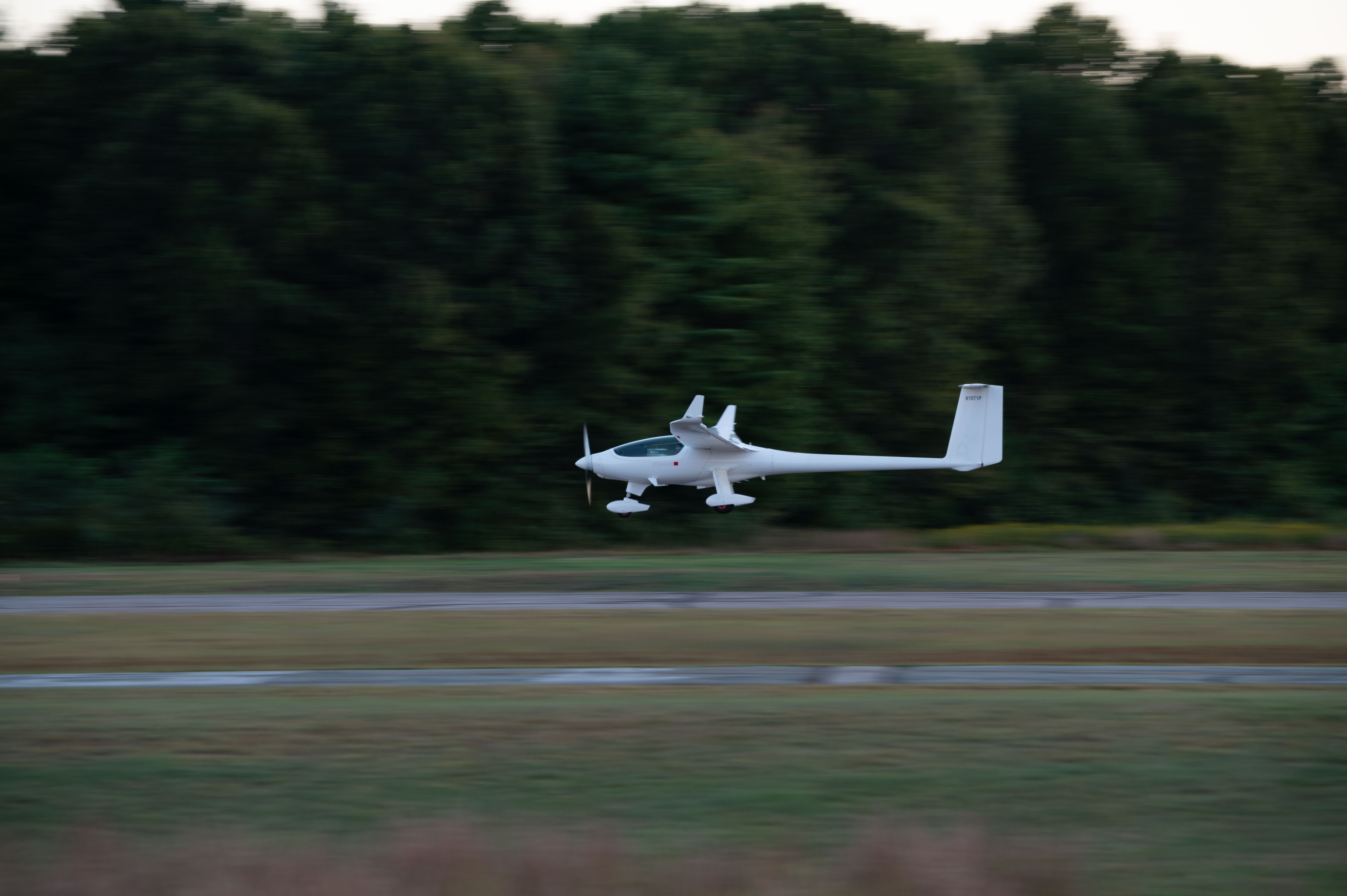 Flying the glider